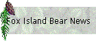 Fox Island Bear News