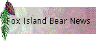 Fox Island Bear News
