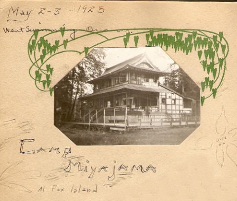 Camp Miyajama - Fox Island, 1925