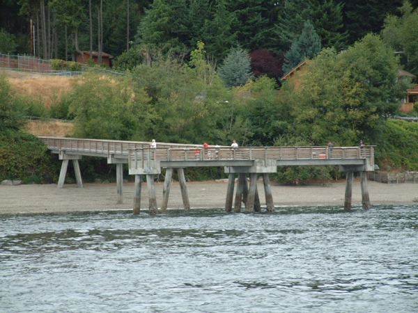 The Fox Island Fishing Dock